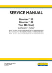 Unlock the full potential of your New Holland Boomer 35 and 40 Tier 4B (Final) tractors with the comprehensive Service Manual (48144022) in PDF format. This essential guide provides detailed maintenance procedures, troubleshooting tips, and specifications to ensure your equipment operates at peak performance. With easy navigation and clear illustrations, you'll have the knowledge to tackle repairs and upkeep efficiently, saving you time and money. Invest in this invaluable resource today and keep your 