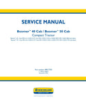  Unlock the full potential of your New Holland Boomer 40 and 50 Cab Compact Tractors with the comprehensive Service Manual (48017703) in PDF format. This essential guide provides detailed instructions, diagrams, and troubleshooting tips to ensure your tractor operates at peak performance. Whether you're a seasoned professional or a DIY enthusiast, this manual is designed to help you maintain, repair, and optimize your equipment with ease. Don't miss out on the opportunity to enhance your tractor's longevity