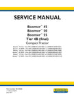 Unlock the full potential of your New Holland Boomer 45, 50, and 55 Tier 4B (Final) compact tractor with the comprehensive service manual (48144020) in PDF format. This essential guide provides detailed maintenance procedures, troubleshooting tips, and specifications to ensure your tractor operates at peak performance. With easy navigation and clear illustrations, you'll have the knowledge to tackle repairs and upkeep with confidence, saving you time and money. Invest in your equipment's longevity and 