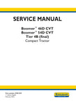 Unlock the full potential of your New Holland Boomer 46D and 54D with the comprehensive Service Manual (Part No. 47851943) in PDF format. This essential guide provides detailed maintenance procedures, troubleshooting tips, and specifications tailored for Tier 4B (Final) models, ensuring your equipment operates at peak performance. With easy navigation and clear illustrations, this manual is an invaluable resource for both seasoned technicians and DIY enthusiasts, helping you save time and money on repairs. 