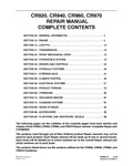 NEW HOLLAND CR920, CR940, CR960 AND CR970 COMBINE REPAIR MANUAL - PDF