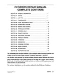 NEW HOLLAND CX720, CX740, CX760, CX780, CX820, CX840, CX860 AND CX880 COMBINE REPAIR MANUAL - PDF