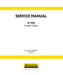 Unlock the full potential of your New Holland D150B Crawler Dozer with the comprehensive Service Manual (Part Number: 47998875B) in PDF format. This essential guide provides detailed instructions, schematics, and troubleshooting tips to ensure your dozer operates at peak performance. Whether you're a seasoned technician or a DIY enthusiast, this manual is designed to help you maintain, repair, and optimize your equipment efficiently. Invest in this invaluable resource today and keep your machinery running