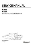 Discover the essential resource for maintaining your New Holland E265B and E305B Crawler Excavators with the ROPS Tier III Service Manual (Part Number: 84392423A). This comprehensive PDF file is designed to provide you with detailed information on servicing, troubleshooting, and repairing your equipment, ensuring optimal performance and longevity.