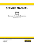 Unlock the full potential of your New Holland E30B Excavator with the comprehensive Service Manual S5HW0040E01. This PDF file is an essential resource for operators and technicians alike, providing detailed insights into maintenance, troubleshooting, and repair procedures tailored specifically for Tier 3 models.