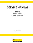Enhance your maintenance capabilities with the NEW HOLLAND E385B (ROPS TIER III) Crawler Excavator Service Manual (84392431A) in PDF format. This comprehensive guide provides detailed instructions, diagrams, and troubleshooting tips to ensure your excavator operates at peak performance. Perfect for both seasoned professionals and DIY enthusiasts, this manual is an essential resource for efficient repairs and upkeep, helping you save time and reduce downtime on the job. Download your copy today and keep your