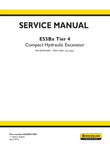 Unlock the full potential of your New Holland E55BX Compact Hydraulic Excavator with the comprehensive Service Manual (S5HS0013E01) in PDF format. This essential guide provides detailed insights into maintenance, troubleshooting, and repair procedures, ensuring your machine operates at peak performance.