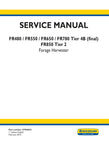 Unlock the full potential of your New Holland forage harvester with the comprehensive Service Manual for models FR480, FR550, FR650, FR780 Tier 4B (Final), and FR850 Tier 2. This PDF file, part number 47956032, is an essential resource for maintenance and repair, providing detailed diagrams, troubleshooting tips, and step-by-step instructions to keep your equipment running smoothly. Ensure optimal performance and longevity of your harvester with this invaluable guide, designed for both seasoned professional