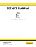 Unlock the full potential of your New Holland ISM Tier 4 engine with the comprehensive service manual (part number 47632284) available in PDF format. This essential guide covers the N4LDI, N843, and N844 models, providing detailed instructions, troubleshooting tips, and maintenance procedures to ensure optimal performance and longevity of your engine. With easy navigation and clear diagrams, this manual is a must-have resource for both professionals and DIY enthusiasts looking to keep their equipment