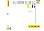 Unlock the full potential of your New Holland MH2.6 and MH3.6 Tier 3 Wheeled Excavators with the comprehensive Repair Manual (Part Number: 87730662A). This PDF file is an essential resource for both seasoned mechanics and DIY enthusiasts, providing detailed instructions and diagrams to ensure efficient repairs and maintenance.
