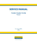 Unlock the full potential of your New Holland T4.55S, T4.65S, and T4.75S tractors with the comprehensive Service Manual (51489991) in PDF format. This essential guide provides detailed instructions, diagrams, and troubleshooting tips to ensure your tractor operates at peak performance. Whether you're performing routine maintenance or tackling complex repairs, this manual is your go-to resource for keeping your equipment in top shape. Download now and empower yourself with the knowledge to maintain your