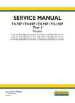 Unlock the full potential of your New Holland T4 series tractors with the comprehensive Service Manual (47888362) for models T4.75F, T4.85F, T4.95F, and T4.105F. This PDF file is an essential resource for both seasoned mechanics and DIY enthusiasts, providing detailed insights into maintenance, troubleshooting, and repair procedures tailored specifically for Tier 3 models.