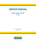 Discover the ultimate resource for maintaining your New Holland T4.85, T4.95, and T4.105 tractors with the comprehensive Service Manual (Part Number: 47531609). This PDF file is designed to provide you with detailed insights and step-by-step instructions, ensuring that you can perform repairs and maintenance with confidence.