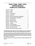 Unlock the full potential of your New Holland T5040, T5050, T5060, and T5070 tractors with the comprehensive Repair Manual (84195947) available in PDF format. This essential guide is designed to provide you with detailed instructions and insights, ensuring that you can perform maintenance and repairs with confidence.