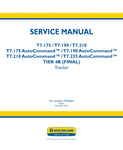 Unlock the full potential of your New Holland T7 series tractors with the comprehensive Autocommand Tier 4B (Final) Service Manual (47936463) in PDF format. This essential guide provides detailed insights into maintenance, troubleshooting, and repair procedures specifically tailored for models T7.175, T7.190, T7.210, and T7.225. With easy navigation and clear illustrations, this manual ensures you can keep your equipment running smoothly and efficiently, maximizing productivity on the field. Invest in this 