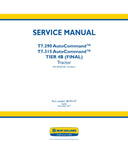 Discover the essential resource for maintaining your New Holland T7.290 and T7.315 Autocommand Tier 4B (Final) tractors with the comprehensive service manual (part number 48193177). This PDF file is designed to provide you with detailed insights and step-by-step instructions, ensuring that you can perform repairs and maintenance with confidence.