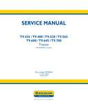 Unlock the full potential of your New Holland T9 series tractors with the comprehensive Service Manual (47924553) available in PDF format. This essential guide covers models T9.435, T9.480, T9.530, T9.565, T9.600, T9.645, and T9.700, providing you with detailed information to keep your equipment running smoothly.