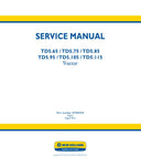Unlock the full potential of your New Holland TD5 series tractor with the comprehensive service manual (part number 47445474). This PDF file is an essential resource for both seasoned professionals and DIY enthusiasts, providing detailed insights into maintenance, troubleshooting, and repair procedures for models TD5.65, TD5.75, TD5.85, TD5.95, TD5.105, and TD5.115.