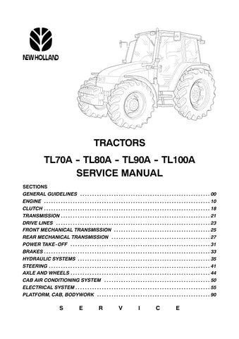 . Unlock the full potential of your New Holland TL70A, TL80A, TL90A, and TL100A tractors with our comprehensive service manual (603.54.511.00). This PDF file is designed to provide you with detailed insights and step-by-step instructions for maintenance, troubleshooting, and repairs, ensuring your equipment runs smoothly and efficiently.