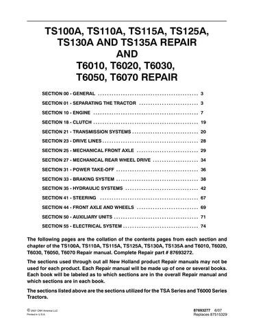 Designed for both seasoned mechanics and DIY enthusiasts, this manual is an invaluable resource that simplifies complex procedures. With clear diagrams and thorough explanations, you can confidently tackle repairs, ensuring your tractor operates at peak performance. Save time and money by avoiding costly service fees and empowering yourself with the knowledge to handle repairs efficiently.