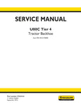 Unlock the full potential of your New Holland U80C (Tier 4) Tractor Backhoe with our comprehensive Service Manual (Part No. 47441616). This expertly crafted PDF file is designed to provide you with detailed insights and step-by-step instructions for maintenance, troubleshooting, and repairs, ensuring your equipment operates at peak performance.