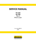 Unlock the full potential of your New Holland W130D and W170D (Tier 2) wheel loaders with this comprehensive service manual. Designed to provide detailed guidance and technical specifications, this digital file offers invaluable insights to ensure optimal performance and maintenance of your equipment.