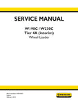 Discover the essential resource for maintaining your New Holland W190C and W230C Tier 4A (Interim) Wheel Loaders with the comprehensive Service Manual (Part Number: 47673351). This PDF file is designed to provide you with detailed information on servicing, troubleshooting, and repairing your equipment, ensuring optimal performance and longevity.