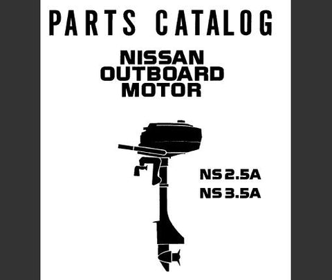 Discover the ultimate resource for maintaining your Nissan 1996 NS2.5A and NS3.5A outboard motors with our comprehensive Parts Catalog Manual. This PDF file is meticulously designed to provide you with detailed diagrams, part numbers, and specifications, ensuring you have everything you need for efficient repairs and maintenance.