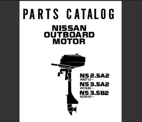 Discover the ultimate resource for maintaining and repairing your Nissan 1998 NS2.5A2, NS3.5A2, and NS3.5B2 outboard motors with our comprehensive Parts Catalog Manual. This PDF file is meticulously organized, providing you with detailed diagrams and part numbers to ensure you find exactly what you need for your motor.