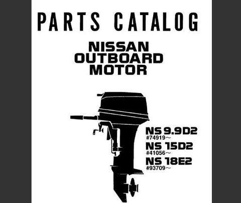 Discover the ultimate resource for maintaining your Nissan outboard motors with the 1998 NS9.9D2, NS15D2, and NS18E2 Parts Catalog Manual. This comprehensive PDF file is designed to provide you with detailed diagrams, part numbers, and specifications, ensuring you have everything you need for efficient repairs and maintenance.