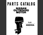 Discover the ultimate resource for maintaining your Nissan 2001 NSD50A Outboard Motor with our comprehensive Parts Catalog Manual. This PDF file is meticulously designed to provide you with detailed diagrams and part numbers, ensuring you can easily identify and order the components you need for optimal performance.