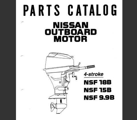 Discover the ultimate resource for maintaining your Nissan 2001 NSF18B, NSF15B, and NSF9.9B 4-stroke outboard motors with our comprehensive Parts Catalog Manual. This PDF file is meticulously designed to provide you with detailed diagrams, part numbers, and specifications, ensuring you have everything you need for efficient repairs and maintenance.