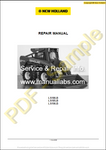New Holland LS180.B, LS185.B, LS190.B Skid Steer Loader Workshop Repair Manual