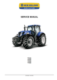 New Holland T7030, T7040, T7050, T7060 Tractor Service Repair Manual 87628084BNA - PDF File 