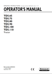 New Holland TD5.65, TD5.75, TD5.80, TD5.90, TD5.100, TD5.110 Tractor Operator's Manual 84530242 - PDF File Download