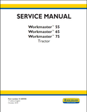 New Holland Workmaster™ 55, Workmaster™ 65, Workmaster™ 75 Tractor Service Repair Manual 51489998, 51625050 - PDF File Download