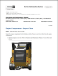 OPERATION & MAINTENANCE MANUAL - (CAT) CATERPILLAR 232D3 SKID STEER LOADER S/N PWN 