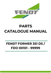 Discover the ultimate resource for your Fendt Former 351 DS with our comprehensive Parts Catalog Manual. This PDF file is meticulously designed to provide you with detailed information on every component, ensuring you have the right parts at your fingertips for efficient maintenance and repairs.