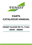 Discover the ultimate resource for your Fendt Slicer 911 TL with our comprehensive Parts Catalog Manual. This PDF file is meticulously designed to provide you with detailed information on every component, ensuring you have the right parts at your fingertips for efficient maintenance and repairs.