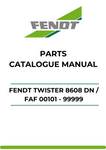Discover the ultimate resource for your Fendt Twister 8608 DN with our comprehensive Parts Catalog Manual. This PDF file is meticulously designed to provide you with detailed information on every component, ensuring you have the right parts at your fingertips for efficient maintenance and repairs.