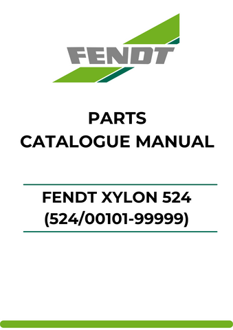 Discover the ultimate resource for your Fendt Xylon 524 with our comprehensive Parts Catalog Manual. This PDF file is meticulously designed to provide you with detailed information on every component of the model 524 (524/00101-99999), ensuring you have the knowledge you need for maintenance and repairs.