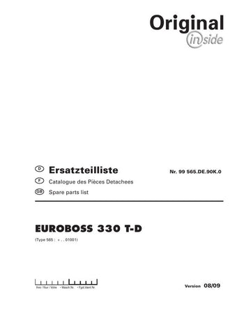 Discover the POTTINGER AGRICULTURAL EUROBOSS 330 T-D Parts Catalog Manual, a comprehensive PDF resource designed for efficient maintenance and repair of your Euroboss 330 model. This manual provides detailed diagrams and specifications, ensuring you have all the information needed to keep your equipment running smoothly.