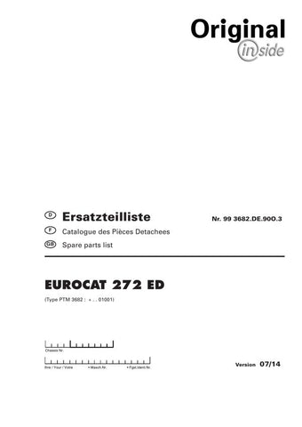 Discover the POTTINGER AGRICULTURAL EUROCAT 272 ED PARTS CATALOG MANUAL, a comprehensive PDF file designed for farmers and agricultural professionals. This essential manual provides detailed information on parts and components, ensuring you have everything you need to maintain and repair your Eurocat 272 equipment efficiently.