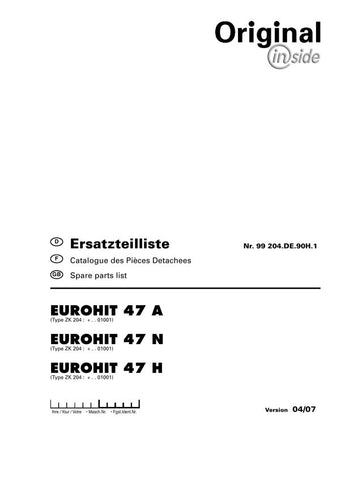 With easy navigation and clear illustrations, this manual simplifies the process of identifying parts and understanding their functions. Whether you're a seasoned professional or a dedicated hobbyist, having access to this catalog will enhance your operational efficiency and prolong the lifespan of your equipment.