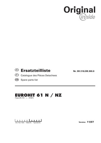 Discover the POTTINGER AGRICULTURAL EUROHIT 61, N, NZ PARTS CATALOG MANUAL, a comprehensive PDF file designed for farmers and agricultural professionals.