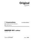  Discover the ultimate resource for your Pöttinger Agricultural Eurotop 851 Multitast with our comprehensive Parts Catalog Manual in PDF format. This essential guide provides detailed diagrams and specifications, ensuring you have all the information you need for efficient maintenance and repairs.