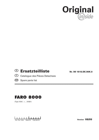 Discover the comprehensive POTTINGER AGRICULTURAL FARO 8000 PARTS CATALOG MANUAL, now available in a convenient PDF format. This essential resource is designed for farmers and agricultural professionals seeking detailed information on parts and components for the FARO 8000 series. With easy navigation and clear illustrations, you can quickly locate the parts you need to keep your equipment running smoothly.