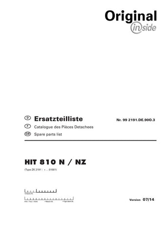 Discover the ultimate resource for your POTTINGER AGRICULTURAL HIT 810 with our comprehensive N, NZ Parts Catalog Manual. This PDF file is meticulously designed to provide you with detailed information on every component, ensuring you have the knowledge needed for efficient maintenance and repairs.