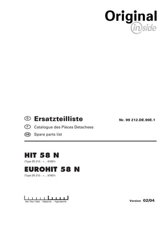 Discover the POTTINGER AGRICULTURAL HIT EUROHIT 58 N Parts Catalog Manual, a comprehensive PDF resource designed for efficient maintenance and repair of your agricultural equipment. This manual provides detailed diagrams and part numbers, ensuring you can easily identify and order the necessary components for your HIT Eurohit 58.