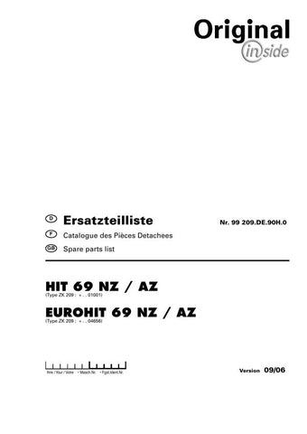 With easy navigation and clear illustrations, this manual simplifies the process of identifying and ordering the right components, ensuring your equipment remains in optimal working condition.